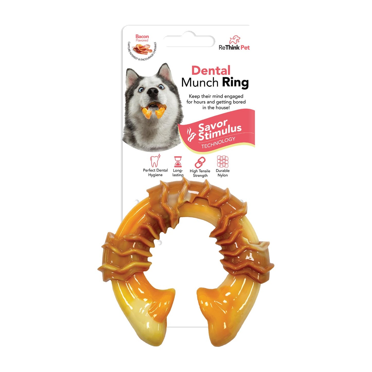 ReThink Pet Dental Munch Ring Chew Toy