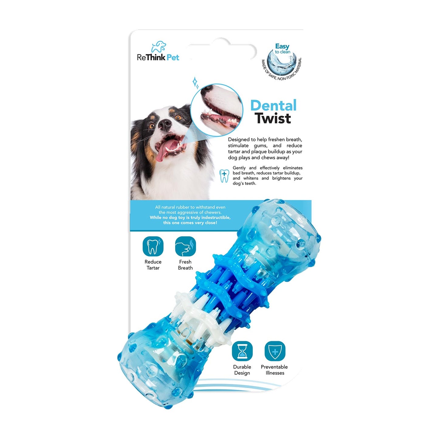 ReThink Pet Dental Twist Toy