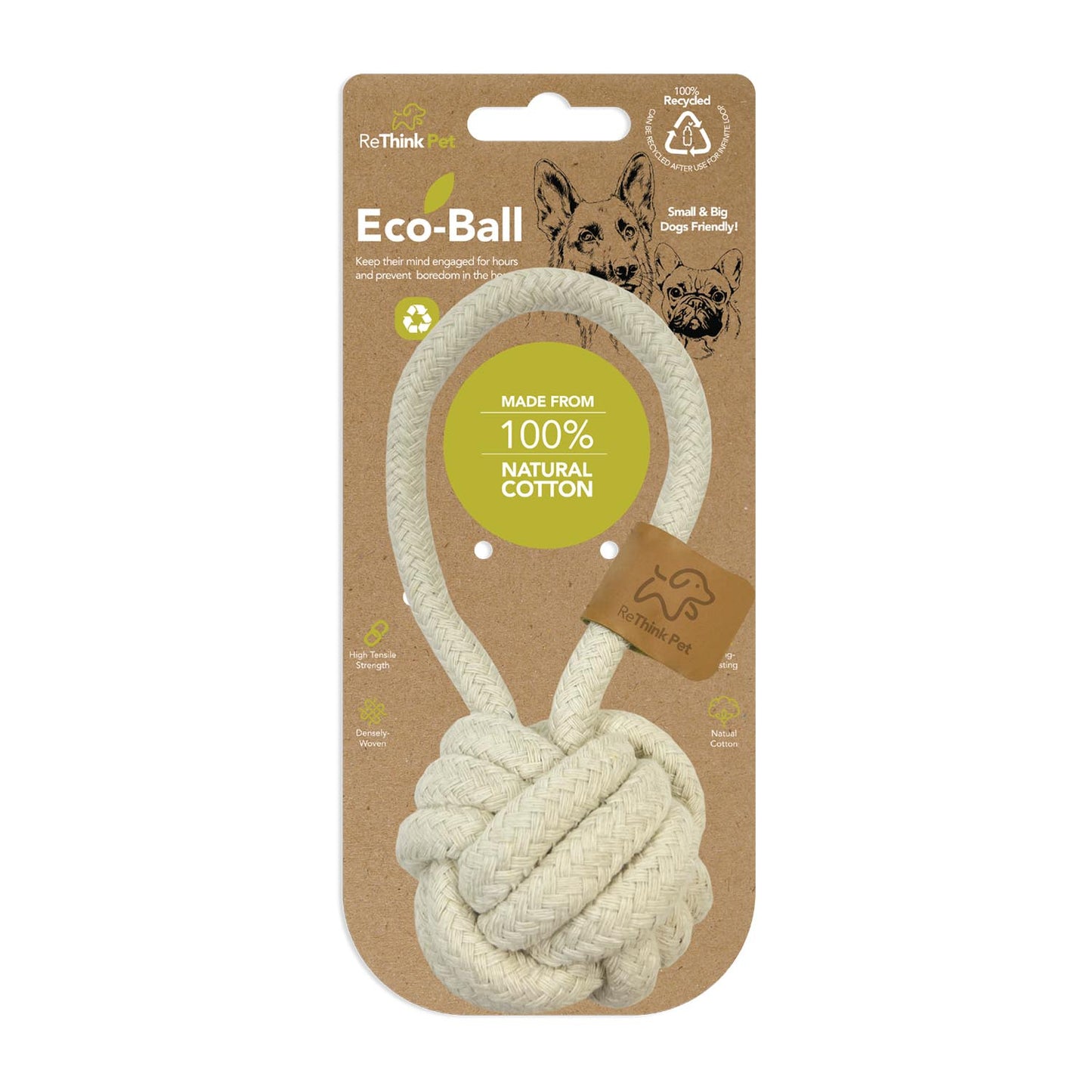 Rethink Pet Eco-Ball Dog Toy