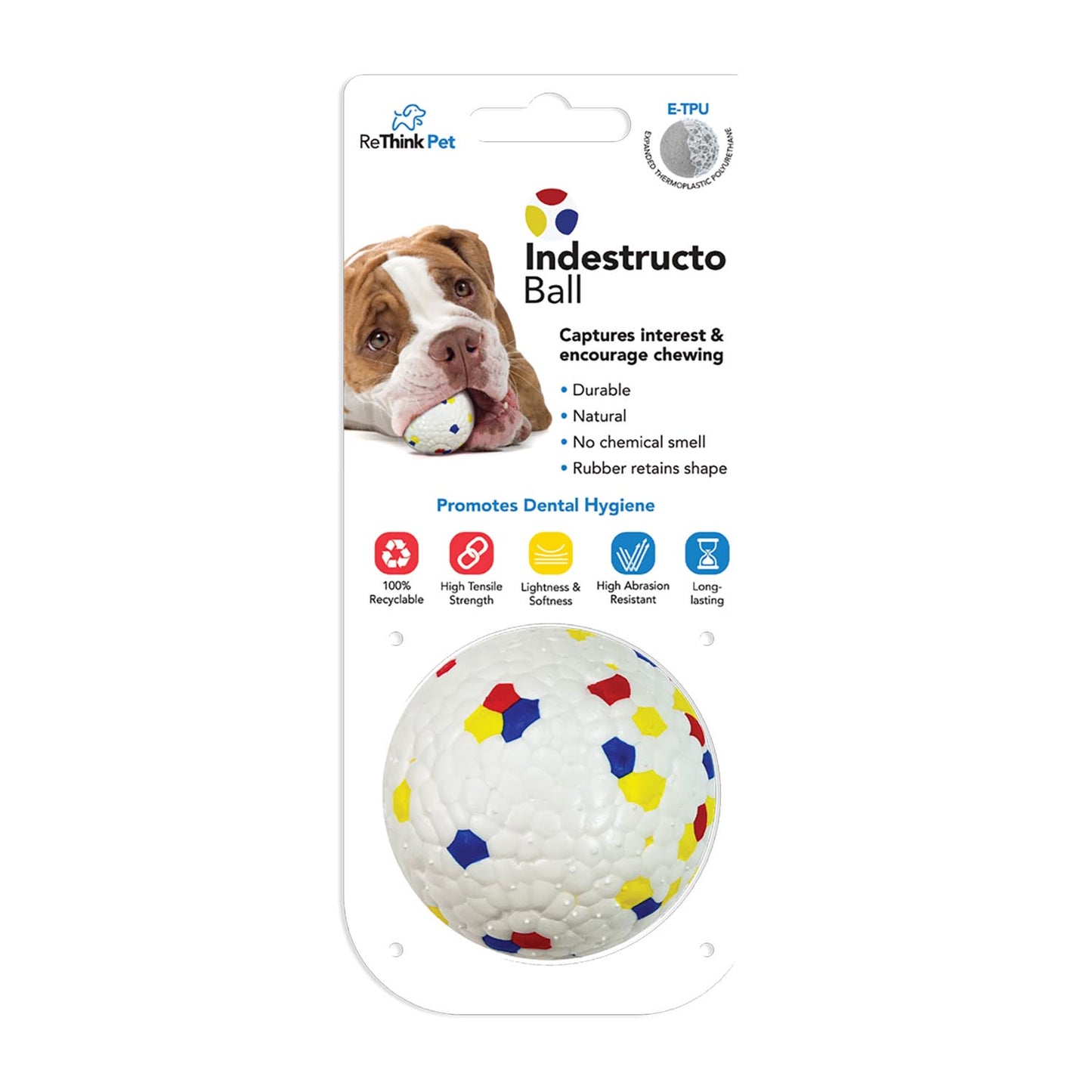 Rethink Pet Indestructo-Ball Toy