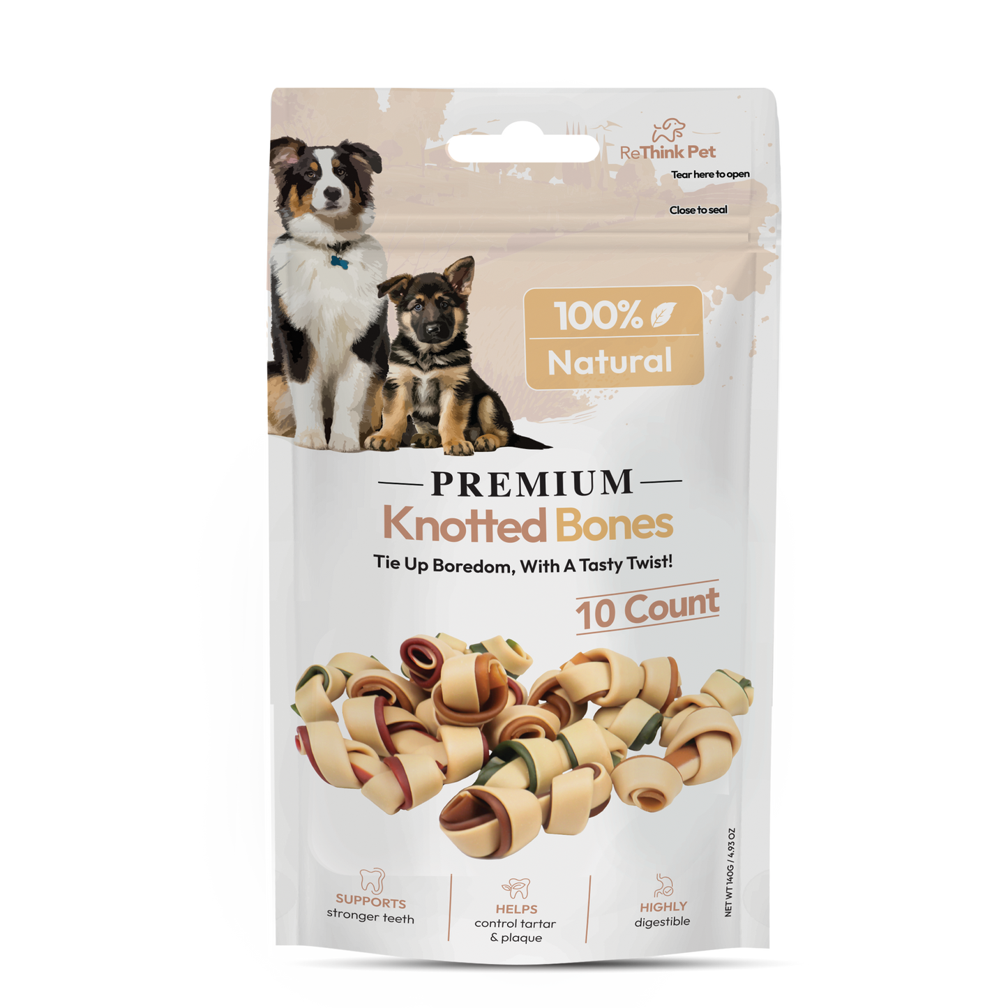 Rethink Pet Premium Knotted Bones