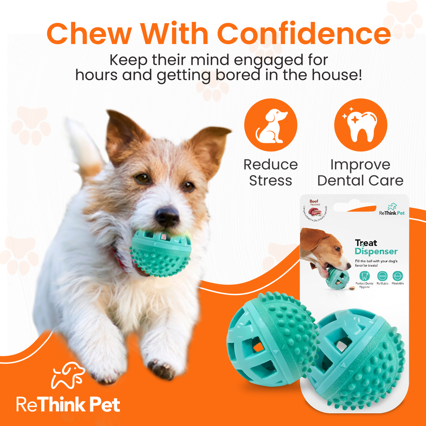 Rethink Pet Dispenser Ball